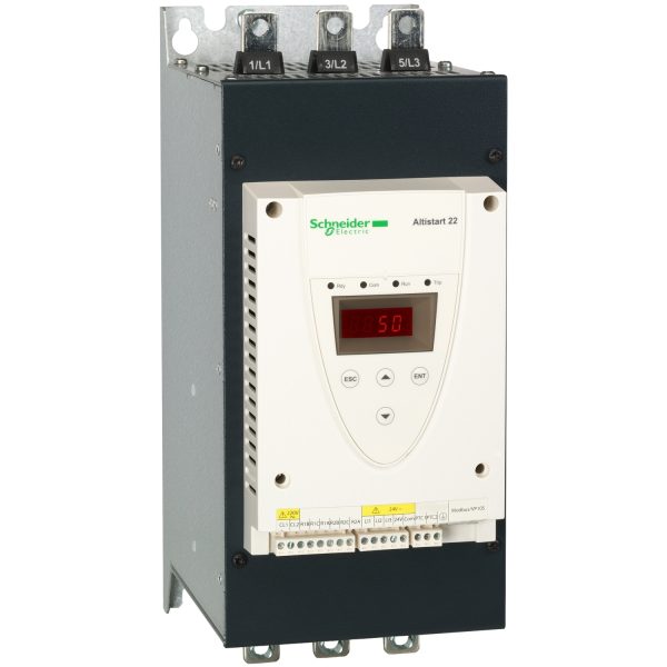 Schneider ATS22C14Q | Soft starter for asynchronous motor, Altistart 22, control 230V, 230 to 440V, 37 to 75kW