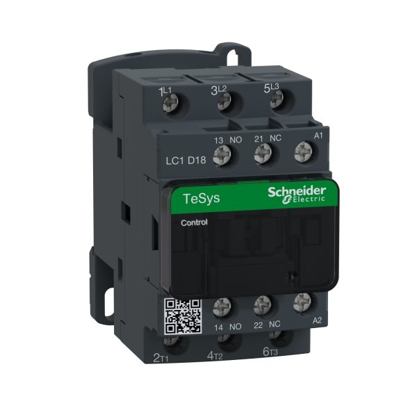 المقاولين شنايدر LC1D18M7 | TeSys D- 3P(3 NO) - AC-3 - <= 440 فولت 18 أمبير - 220 فولت تيار متردد