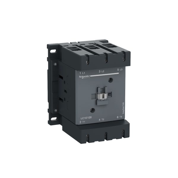 شنايدر LC1E120M5 | موصل، EasyPact TVS، 3P(3NO)، AC-3، <= 440 فولت، 120 أمبير، ملف تيار متردد 220 فولت، 50 هرتز