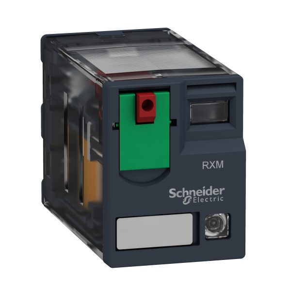 شنايدر RXM2AB2P7 | مرحل توصيل مصغر، 12 أمبير، 2 CO، LED، 230 فولت تيار متردد