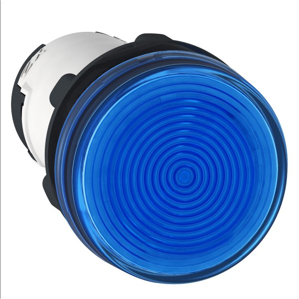 شنايدر XB7EV06MP هارموني | ضوء تجريبي متآلف، بلاستيك، أزرق، Ø22، LED متكامل، 230...240 فولت تيار متردد